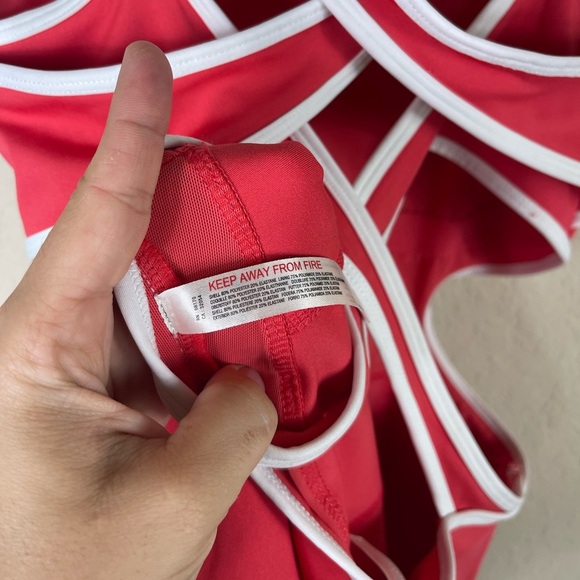 Free People Movement One More Serve Tennis Mini Dress Strappy Cutout Size L - Picture 7 of 11